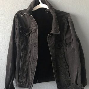 Black Buffalo women jean jacket. Size medium